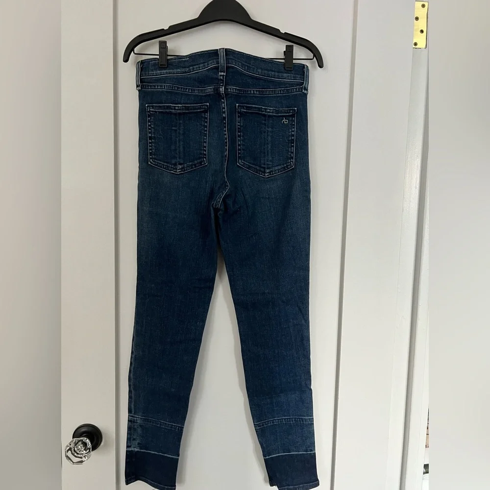 Rag & Bone high rise ankle skinny jeans. Size 26. Great condition. - Picture 2 of 4